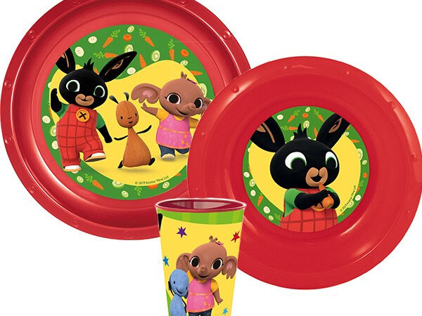 Σετ σερβίτσιων Bing Waving, πλαστικό σετ