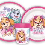 Σετ φαγητού Paw Patrol Sketch αντιολισθητικό