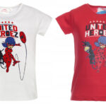 Παιδικό κοντό μπλουζάκι Miraculous Ladybug, 4-8 ετών