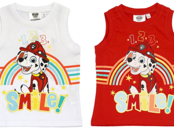 Παιδικό αμάνικο μπλουζάκι Paw Patrol,3-6 ετών