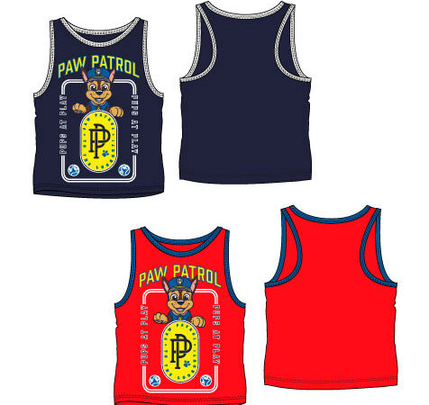 Παιδικό αμάνικο μπλουζάκι Paw Patrol Pups Play, από 3 έως 6 ετών
