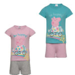 Παιδική κοντή πιτζάμα Peppa Pig Bike 3-6 ετών