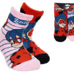Παιδικές χοντρές αντιολισθητικές κάλτσες Miraculous Ladybug 23-34