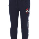 Παιδικό μακρύ παντελόνι Disney Minnie Navy, σλιπ τζόκινγκ 3-8 ετών