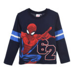 Παιδική μπλούζα με μακριά μανίκια Spiderman Navy, 3 - 8 ετών / 98 - 128 cm