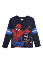 Παιδική μπλούζα με μακριά μανίκια Spiderman Navy, 3 - 8 ετών / 98 - 128 cm