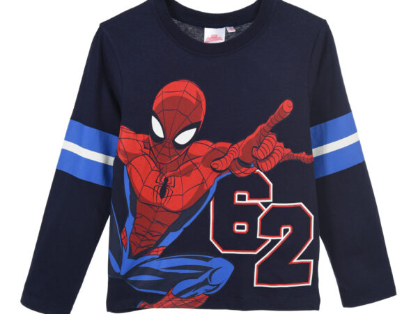 Παιδική μπλούζα με μακριά μανίκια Spiderman Navy, 3 - 8 ετών / 98 - 128 cm