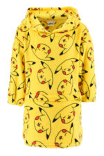 Πουλόβερ Pokémon Pika βελούδινη κουβέρτα fleece, poncho 4-10 ετών
