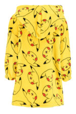 Πουλόβερ Pokémon Pika βελούδινη κουβέρτα fleece, poncho 4-10 ετών - Image 4