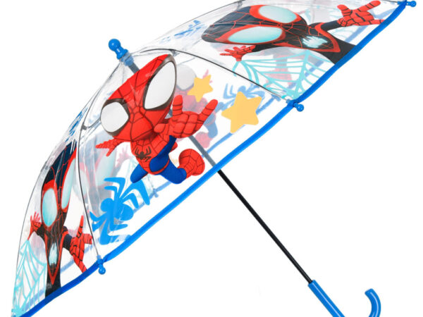 Παιδική διαφανής ομπρέλα Spidey Hero 72 εκ.