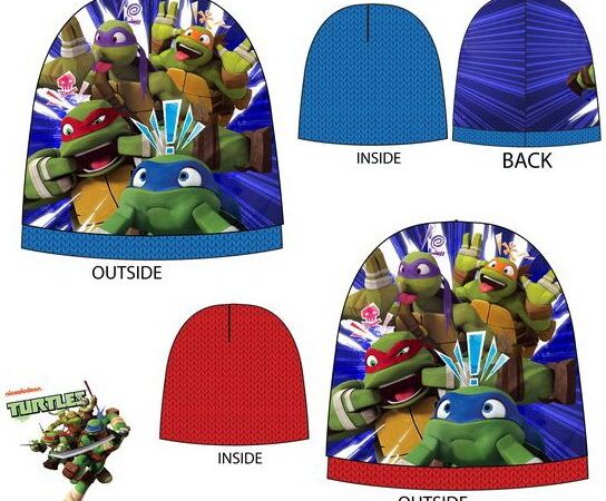 Παιδικό σκουφάκι Teenage Mutant Ninja Turtles 52-54 εκ.