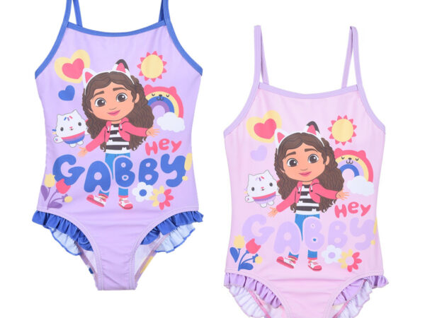 Παιδικό μαγιό Gabby's Dollhouse, κολύμβησης 3-8 ετών