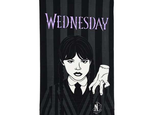 Πετσέτα μπάνιου Wednesday, πετσέτα θαλάσσης 70x140cm (Γρήγορο στέγνωμα)