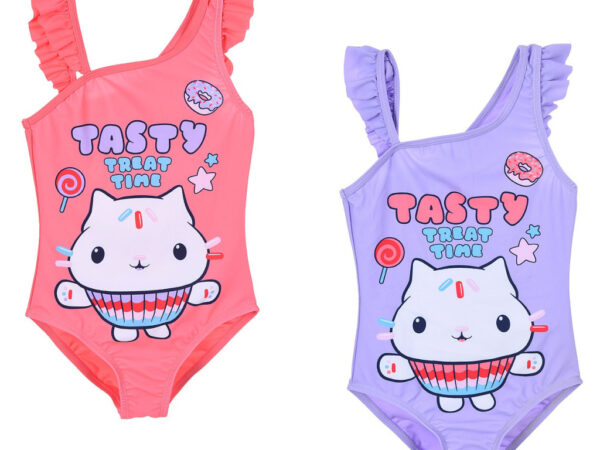 Παιδικό μαγιό Gabby's Dollhouse Tasty, μαγιό 3-8 ετών