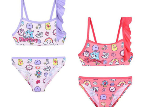 Παιδικό μαγιό Gabby's Dollhouse Chilling, μπικίνι 3-8 ετών