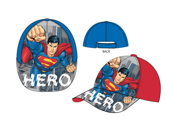 Παιδικό καπέλο μπέιζμπολ Superman Hero 52-54 εκ.
