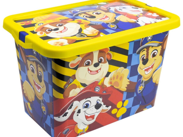 Πλαστικό κουτί αποθήκευσης Paw Patrol Rescue Pups 7 λίτρων