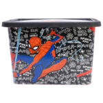 Πλαστικό κουτί αποθήκευσης Spiderman Urban Web 7 λίτρων - Image 2