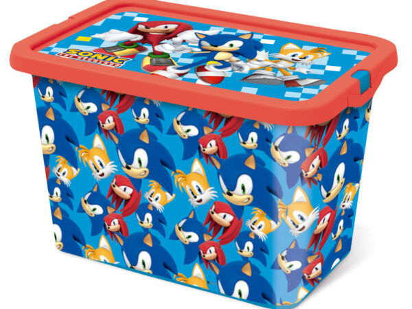 Πλαστικό κουτί αποθήκευσης Sonic the Hedgehog Friends 7 λίτρων
