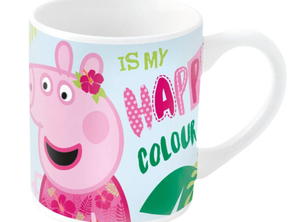 Πέππα το Γουρουνάκι ροζ πορσελάνινη κούπα 235 ml (8 oz) σε κουτί δώρου