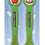 Σετ μαχαιροπίρουνων Minecraft από πλαστικό - 2 τεμάχια