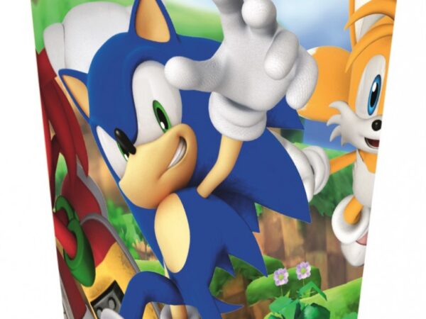 Πλαστικό ποτήρι Sonic the Hedgehog, 260 ml