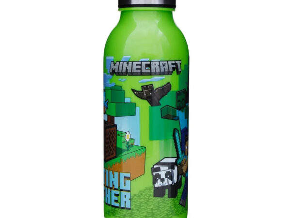 Πλαστικό μπουκάλι Minecraft Crafting με βιδωτό καπάκι 640 ml
