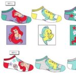 Παιδικές κάλτσες μέχρι τον αστράγαλο για την Disney Princess Ariel 23-34