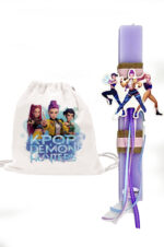 Πασχαλινή Λαμπάδα K-POP Demon Hunters με σακίδιο πλάτης