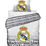 Σετ Παπλωματοθήκης Real Madrid 140x200 cm – 100% Βαμβάκι