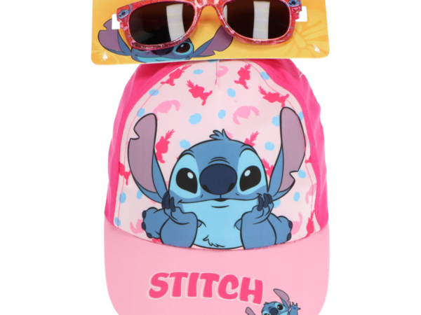 Σετ Lilo & Stitch Καπέλο & Γυαλιά Ηλίου – Ροζ
