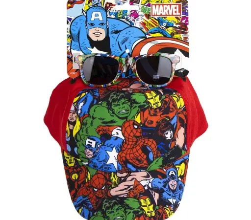 Avengers Παιδικά Γυαλιά Ηλίου & Καπέλο