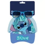 Σετ Lilo & Stitch Blue Παιδικά Γυαλιά Ηλίου & Καπέλο