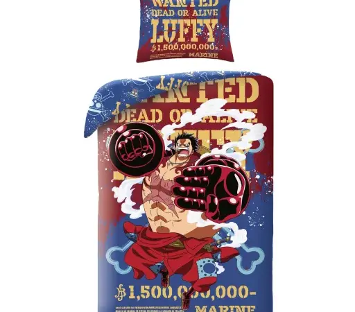 Σετ Παπλωματοθήκης One Piece Wanted 140x200