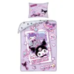 Σετ Παπλωματοθήκης Hello Kitty Kuromi Chaos 140x200