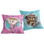Διακοσμητικό Μαξιλάρι Brainrot Fun Duo 40x40 cm