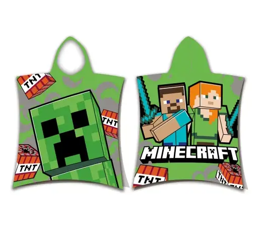 Παιδικό Poncho Παραλίας Minecraft TNT 50x115