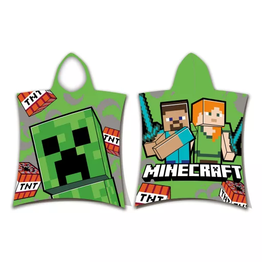 JFK042274 Παιδικό Poncho Παραλίας Minecraft TNT 50x115 - Image 1