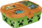 Δοχείο Φαγητού Minecraft Battle XL με Θήκες – Lunch Box