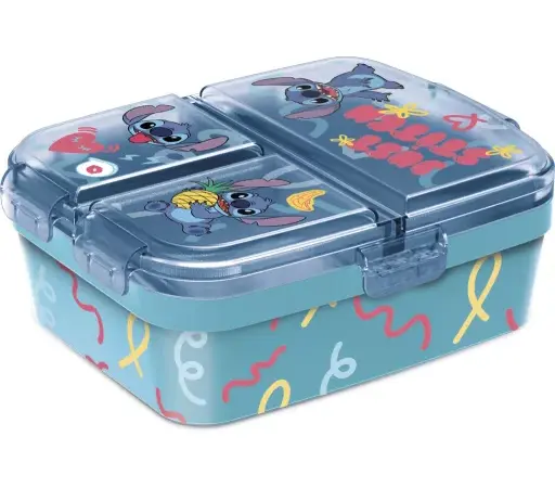 Δοχείο Φαγητού Disney Lilo & Stitch Just XL με Θήκες