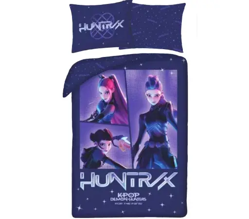 Σετ Παπλωματοθήκης K-Pop Demon Hunters Cosmic 140x200