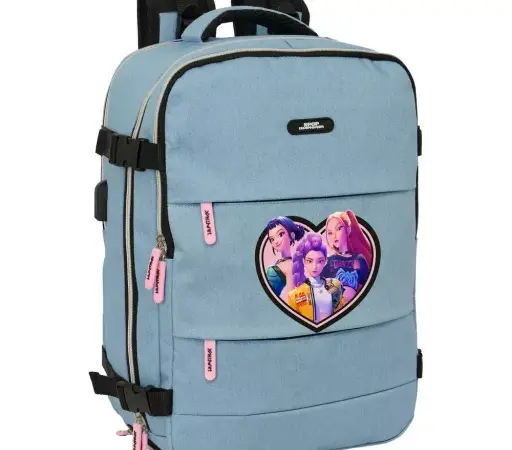 Σακίδιο Ταξιδιού K-Pop Demon Hunters Denim Dreams 44 cm με Θήκη Laptop & USB