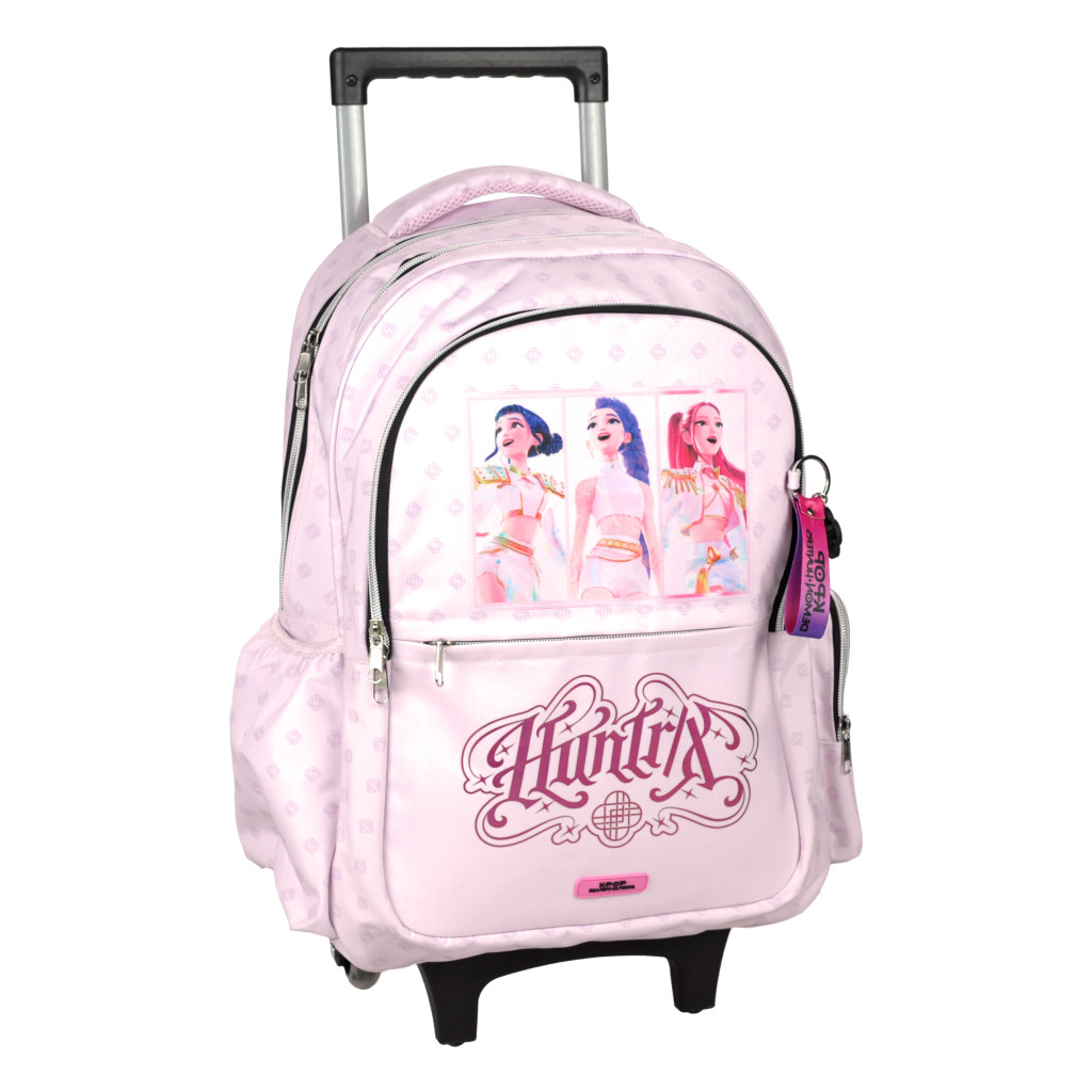 GIM36401074 Σχολική Τσάντα Τρόλεϊ K-Pop Demon Hunters Pink 46 cm - Image 1