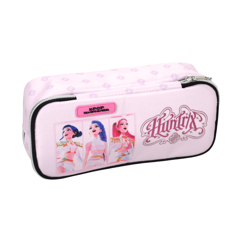 GIM36401144 Κασετίνα K-Pop Demon Hunters Pink Διπλή - Image 1
