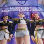 Σετ Παπλωματοθήκης K-Pop Demon Hunters Battle 140x200 - Image 4