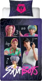 Σετ Παπλωματοθήκης K-Pop Demon Hunters Saja Boys 140x200 - Image 2