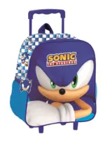 Σακίδιο Νηπιαγωγείου Τρόλεϊ 3D Sonic Modern