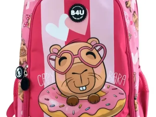 Σχολική Τσάντα Πλάτης Capybara Donut 43 cm