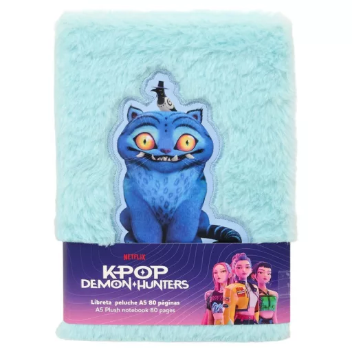 SFL654529 Λούτρινο Σημειωματάριο A5 K-Pop Demon Hunters Derpy - Image 1