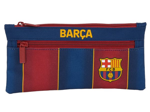 F.C. Barcelona double pencil case